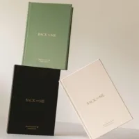 Journal quotidien guidé LABON Premium à couverture rigide noire : Retrouve-toi toi-même, questions de réflexion personnelle, croissance personnelle, guérison, amour-propre