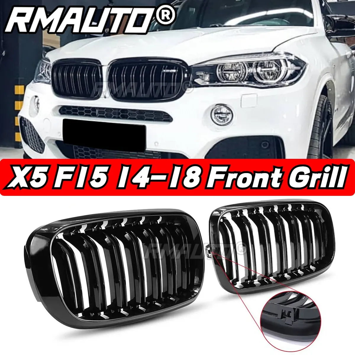 1 paire de grilles avant