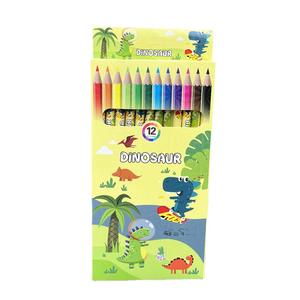 Set di matite colorate in legno naturale mini in legno personalizzato per bambini matita colorata con disegno arcobaleno - Product Image 5