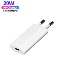 Chargeur rapide certifié CE RoHS FCC 5V1A avec un seul port USB, adaptateur mural portable pour téléphone portable Apple Android, compatible US et EU
