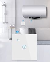 Interrupteur WiFi intelligent Shengguan 20A 240V haute puissance pour chauffe-eau, norme UE/Royaume-Uni, contrôle vocal tactile intelligent, 1