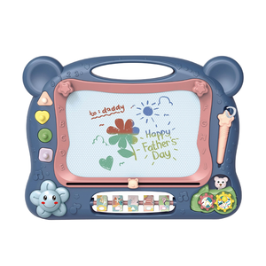 Mainan papan gambar DIY 2 In 1, mesin belajar pendidikan anak-anak, mainan papan lukis menulis, mainan anak perempuan, mesin jahit - Product Image 1