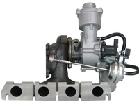 Neuer 06H145702T GT2256V Turbolader Komplett-Baugruppe für Audi A4 A5 Q5 VW für 2.0T EA888 Gen2 TFSI Turbo
