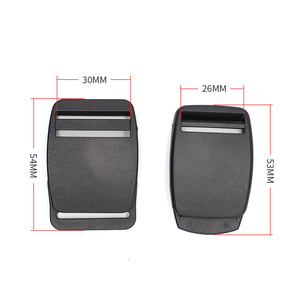 Plastic Quick Release Buckles 26mm 30mm <b>Adjustable</b> For Bags Luggage Webbing <b>Straps</b> Backpack Accessories - Product Image 3