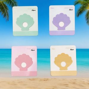 Shell-Shaped <b>Memo</b> <b>Pad</b> Cute Ocean Beach Self-Adhesive Sticky Notes Bright Colors Back-to-School Essentials for Office Study - Product Image 6