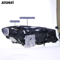 Ensemble de phares LED JUSHUN pour BMW Série 3 G20 G28 2020-2022, mise à niveau des phares, commutation jaune et blanc DRL
