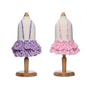 กางเกงอนามัยสำหรับสุนัข ดีไซน์เจ้าหญิง ลายจุดหรูหรา พร้อมสายรัด ป้องกันการรบกวน ใช้งานง่าย คลิกเดียวส่งสินค้า XXL ทุกฤดู - Product Image 4