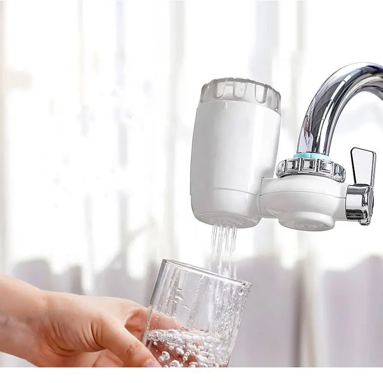 ABS food grade home easy mount washable ceramic filter shower kitchen faucet purifier tap water filter