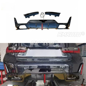 Pour BMW Série 3 2023+ : Kit Carrosserie Diffuseur de Pare-chocs Arrière, Lame de Protection et Cache de Protection – Accessoires Auto - Product Image 3