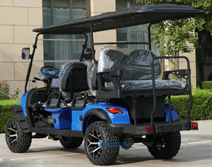 Chariot utilitaire de luxe certifié CE, chariot de golf électrique à batterie lithium 72V, buggy de chasse avec boîte de rangement - Product Image 5