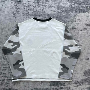 TS3668 produttore OEM Services uomo ricamo Logo stampa DTG T-Shirt girocollo camice Raglan <span class=keywords><strong>manica</strong></span> <span class=keywords><strong>lunga</strong></span> T-Shirt per gli uomini - Product Image 2