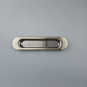 Serrure de porte coulissante de salle de bain encastrée moderne BBDHOME avec poignée en acier dissimulée, garantie 1 an - Product Image 4
