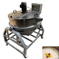 Marmite de cuisson à mélange automatique pour les pâtes collantes comme le fondant de guimauve et le chocolat fondu