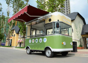 Camion de restauration mobile électrique OEM à vendre, friteuse à hamburgers, chariots de restauration rapide, remorque à crème glacée, camion à hot-dogs - Product Image 3