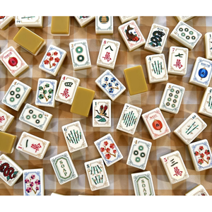 Juego de Mahjong Premium de 160 Fichas, Portátil, de Acrílico, para Jugadores - Product Image 3