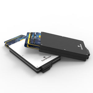 Tarjetero CardHoda, Delgado, Automático, de Aluminio, con Bloqueo RFID Doble, para Cartera, 6 Pulgadas, 12 mm de Grosor - Product Image 4