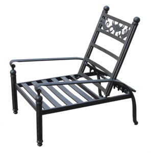 Chaise longue Piscine extérieure Chaises longues Ensemble <span class=keywords><strong>de</strong></span> chaise longue imperméable en fonte d'aluminium - Product Image 3