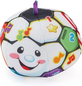 ArtsCreating Raco, Juguete de Peluche de Fútbol para Bebés y Niños Pequeños, Canta, Sonríe y Aprende, con Música y Frases Educativas - Product Image 2
