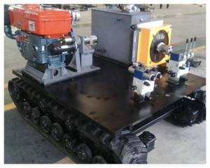 Chasis de orugas a gasolina, Chasis de orugas eléctrico, Kit de sistema de seguimiento para vehículos, Vehículo con orugas, Nuevo para nieve - Product Image 2