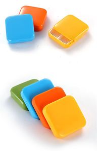 กล่องยาแบบเลื่อน 2 ช่อง ขายส่ง กล่องพลาสติกพกพาสำหรับจัดเก็บยาเดินทาง - Product Image 2