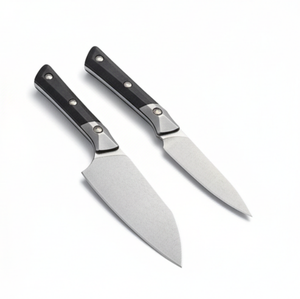 Juego <span class=keywords><strong>de</strong></span> Cuchillos <span class=keywords><strong>de</strong></span> Cocina <span class=keywords><strong>de</strong></span> Acero Inoxidable, Cuchillo <span class=keywords><strong>de</strong></span> <span class=keywords><strong>Chef</strong></span> Multiusos, Cuchillo para Pelar, Mango Ergonómico G10, Logotipo Personalizado OEM, Uso Doméstico y en Restaurantes - Product Image 1