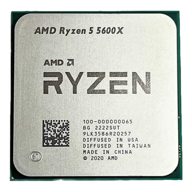 Original New AMD for R5 5600X 5600G 5600 5500 R7 5700X3D 5800X R9 5900X 5950X AM4 Desktop CPU AMD 5000 series