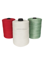 Fil à coudre haute résistance multicolore uni pour sacs, plusieurs couleurs, fil de polyester pour sacs, fabrication sur mesure