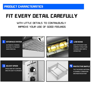 Machine industrielle automatique <span class=keywords><strong>pour</strong></span> tortillas de maïs, <span class=keywords><strong>pour</strong></span> <span class=keywords><strong>tacos</strong></span> mexicains et pain plat |   Équipement commercial de transformation des céréales - Product Image 6