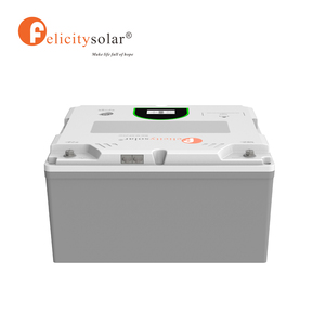 แบตเตอรี่ Felicitysolar 2.56KWh LiFePO4 24V 100Ah รองรับการเชื่อมต่อแบบขนานได้สูงสุด 16 ยูนิต สำหรับระบบโซลาร์เซลล์แบบออฟกริด - Product Image 3