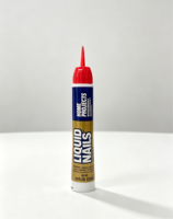 Tube souple PE 22 mm personnalisé pour colle liquide, adhésif de construction, emballage de colle pour bricolage, tube d'emballage de matériel, usine OEM