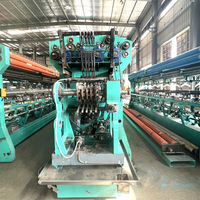 GE(XY)2819 Voll automatische Raschel-Doppelnadel-Nylonschirm-Netz strick maschine mit Motor zahnradpumpen kern komponenten