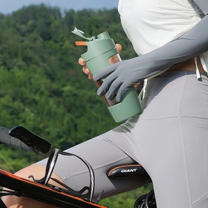 Licuadora eléctrica con botella agitadora, capacidad de hasta 700ml, taza portátil para bebidas de proteína de suero antes del entrenamiento, mezcla de cócteles, batidos - Product Image 4