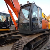 Équipement de construction lourd d'occasion de 24 tonnes, excavatrice Hitachi ZX240 ZX210 ZX200 d'origine japonaise avec moteur EPA