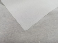 Entoilage thermocollant tissé 100 % polyester 30D sans UV, qualité jet d'eau pour vêtements de bébé, tissu PA à double point, adhésif OEKO-TEX pour fer à repasser