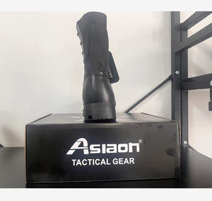 Botas Tácticas Asiaon TSB910 Personalizadas de Cuero Genuino para Senderismo en Selva y Múltiples Terrenos con Suela Panamá - Product Image 3