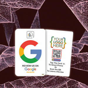 Support de carte de membre NFC personnalisé en PVC, paiement sans contact intelligent Tap & Go, mini-étiquette QR code, paiement professionnel étanche 13,56 MHz TikTok - Product Image 3