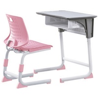 Bureau et chaises d'étude ergonomiques modernes et réglables, fabriqués en Chine, pour salles de classe – Table et chaise d'étude durables