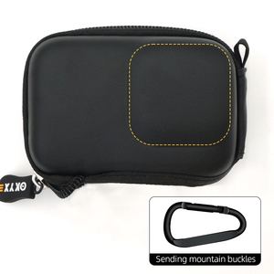 Custodia Rigida Impermeabile in EVA PU+Velluto OKYXE per Fotocamera/Action <span class=keywords><strong>Cam</strong></span>, Borsa da Viaggio con Tasca a Rete - Product Image 2