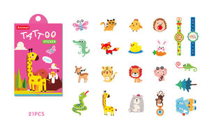 Tatouages temporaires de dessins animés personnalisés Tatouages imperméables <span class=keywords><strong>Tatouage</strong></span> <span class=keywords><strong>temporaire</strong></span> pour enfants - Product Image 5