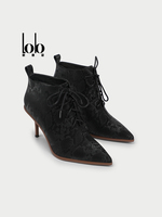 Bottines classiques formelles rouges à lacets pour femmes, confortables et respirantes, avec doublure en peluche courte – Grande vente en gros pour la danse