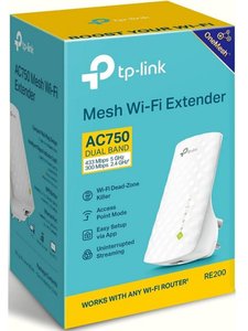 Extensor de Señal Wi-Fi de Doble Banda <span class=keywords><strong>AC750</strong></span> TP-Link RE200/220, Repetidor Compacto - Product Image 2