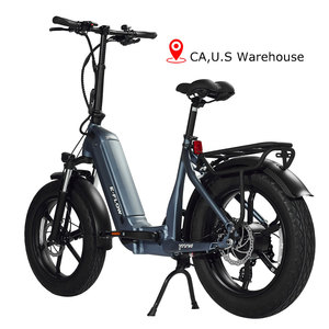 Nueva Bicicleta Eléctrica Plegable con Neumáticos Gruesos 20*4.0, Pantalla LCD y 7 Velocidades, con Pedales, Disponible en el Almacén de <span class=keywords><strong>California</strong></span> - Product Image 3