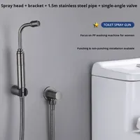 Kit de pulvérisation de bidet mural moderne tout en cuivre avec fonction de lavage féminin et d'irrigation pour l'hygiène intime