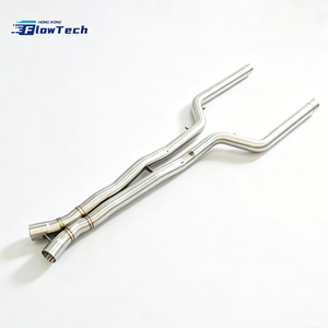 Kit de Tubo Intermedio de Acero Inoxidable 304 para BMW F90 M5 S63 4.4T V8 Twin Turbo, Sistema de Escape de Alto Flujo y Rendimiento, Ajuste Directo - Product Image 4