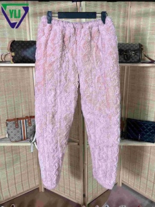 Pyjamas d'occasion en velours épais pour femmes, chauds et rembourrés, pour l'hiver, vente en gros, vêtements de nuit tendance, pyjamas usagés de qualité supérieure - Product Image 5