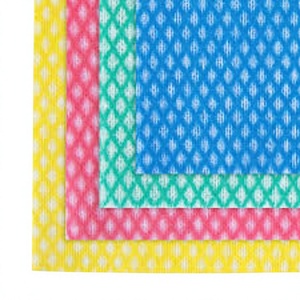 ผ้าเช็ดทำความสะอาดครัวแบบไม่ทอ สีสันสดใส ทันสมัย เป็นมิตรกับสิ่งแวดล้อม ลายวาฟเฟิลสี่เหลี่ยม ซึมซับดีเยี่ยม สำหรับล้างจาน - Product Image 1