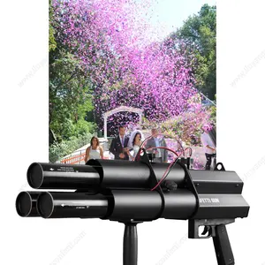 Hochzeit Ktv Hand halten Papier Konfetti Maschine Bühnen atmosphäre Blütenblatt Papiers pray Ausrüstung Elektrische Konfetti Kanone Pistole