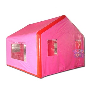 Tente de vestiaire gonflable rose XIXI TOYS pour fête en plein air, petite <span class=keywords><strong>maison</strong></span> gonflable scellée à l'air à vendre - Product Image 1