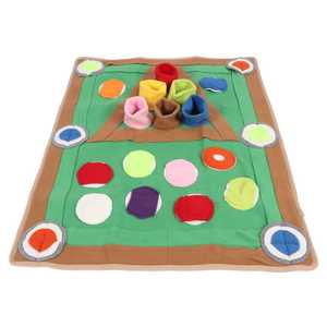 Alfombra de Olfateo <span class=keywords><strong>para</strong></span> Cachorros, Juguete <span class=keywords><strong>para</strong></span> <span class=keywords><strong>Perros</strong></span>, Diseño de Bola de Billar, Lavable a Máquina, Comida Lenta, Suave, Promueve la Digestión <span class=keywords><strong>para</strong></span> el Entrenamiento Olfativo - Product Image 6