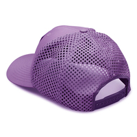 Personalizado pesca con mosca suave malla transpirable Golf Polo PVC parche pescado hombres gorras deportivas